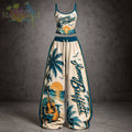 PREMIUM CAMI WIDE LEG PANTS SET HCT APT JIBU 0610268