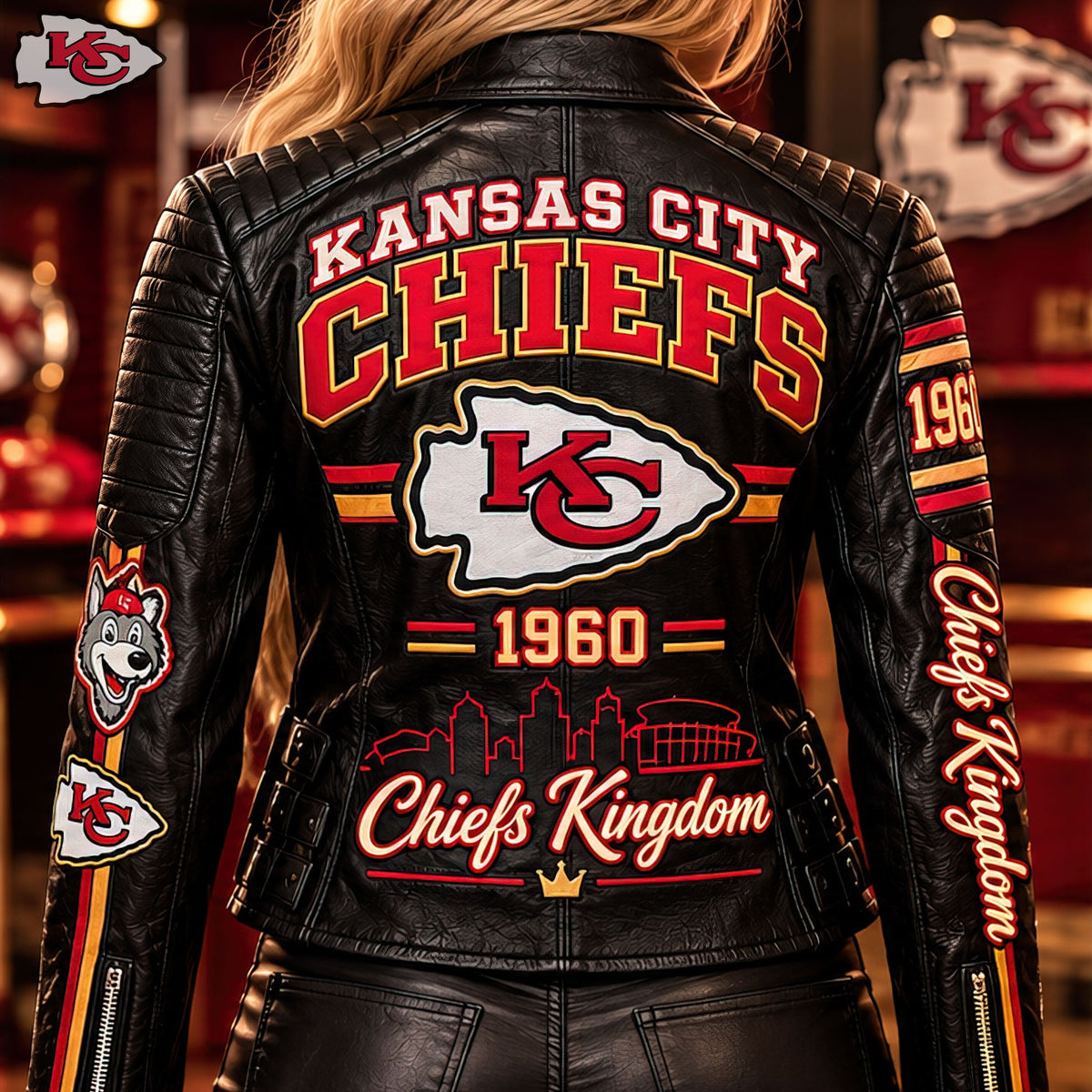 Women's Leather Moto Jacket HANNN TND KACI 1910263