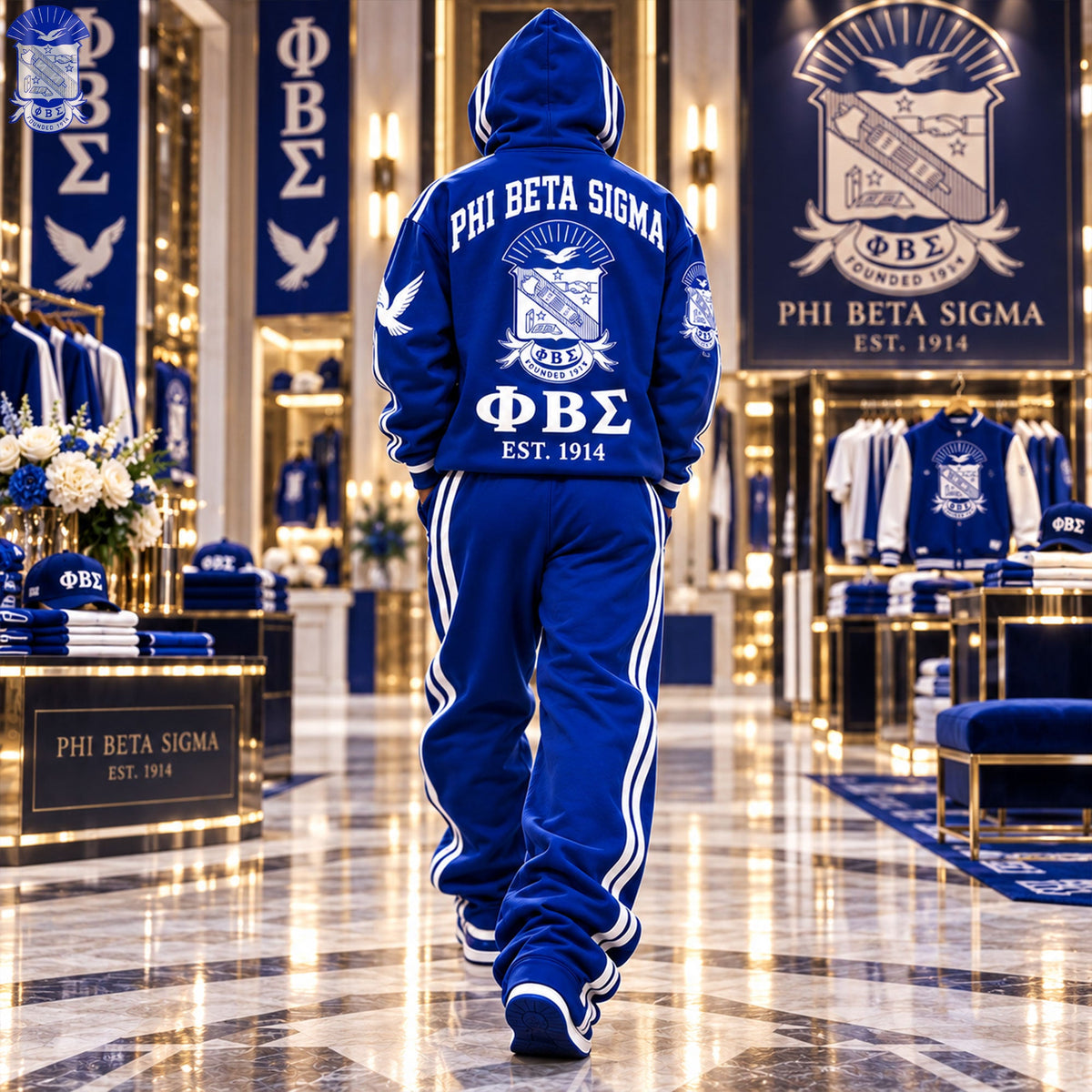 Premium Masked Hoodie Tracksuit Set HANNN TND PBS 2010265