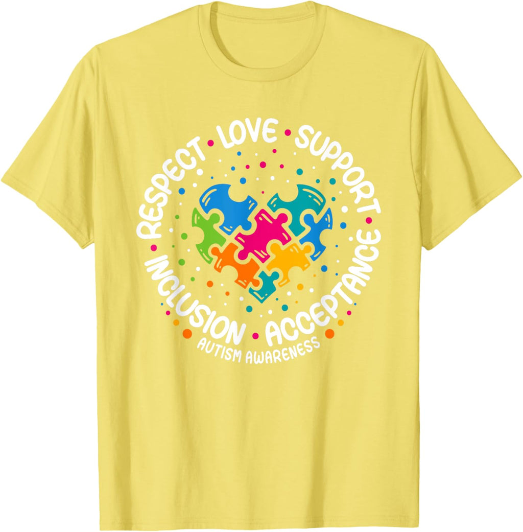 Autism Awareness Respect Love Support Blue Autism