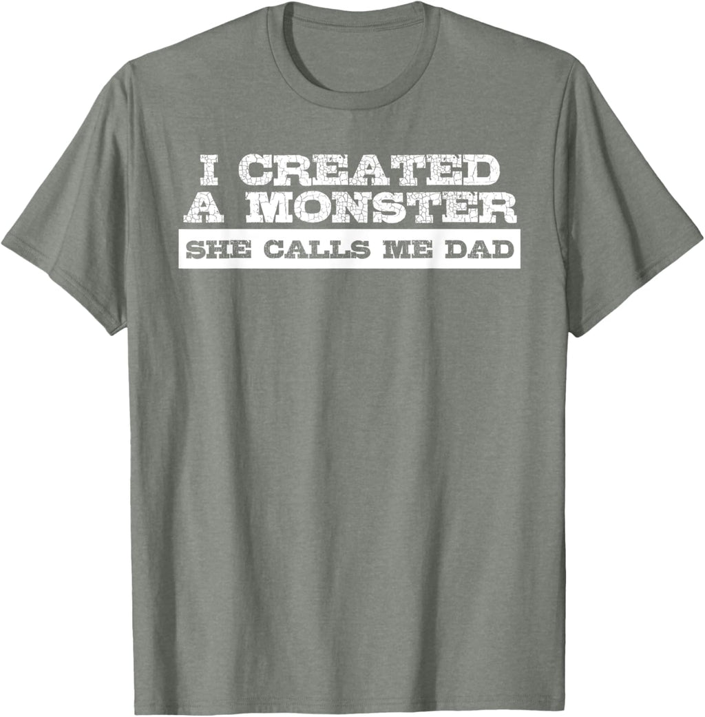 Funny Tshirt Gift for Dad from Daughter First Father's Day