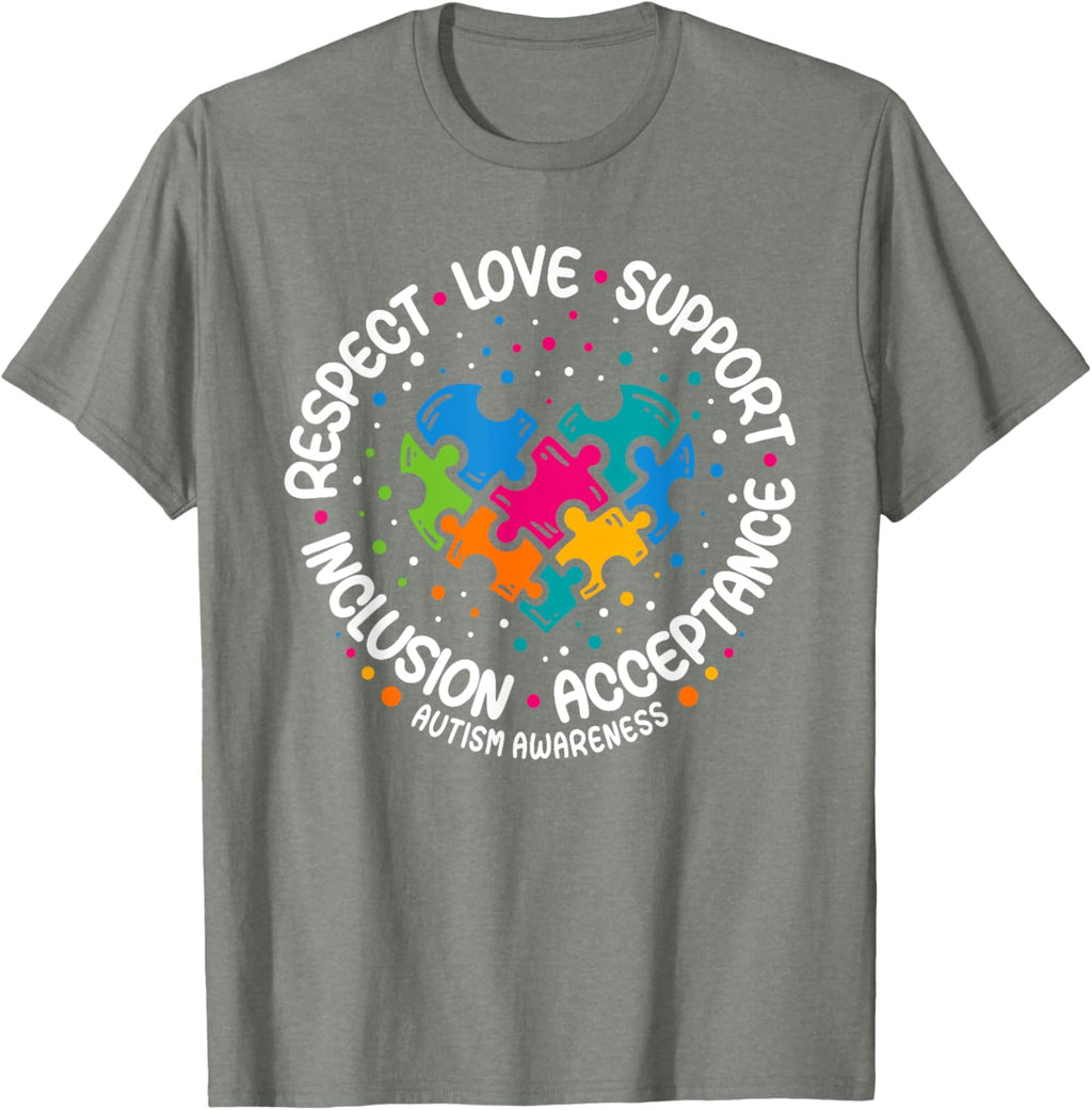 Autism Awareness Respect Love Support Blue Autism