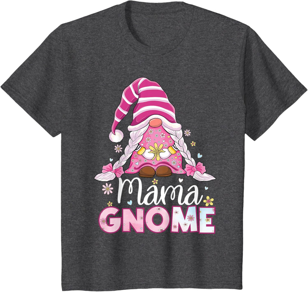 Flower For Mom Gnomies Cute Gnome Mom Happy Mother's Day