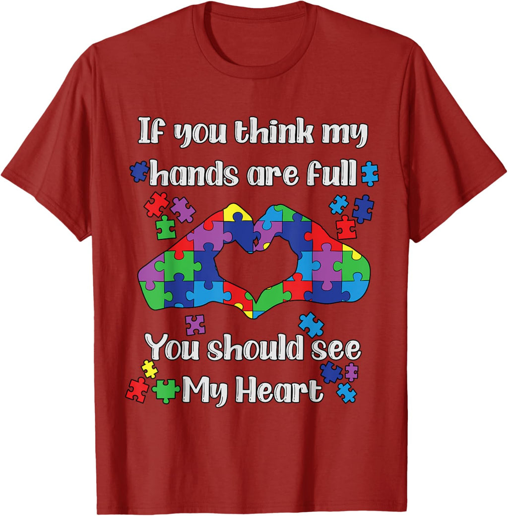 You Should See My Heart Mom Autistic Kids Autism Awareness