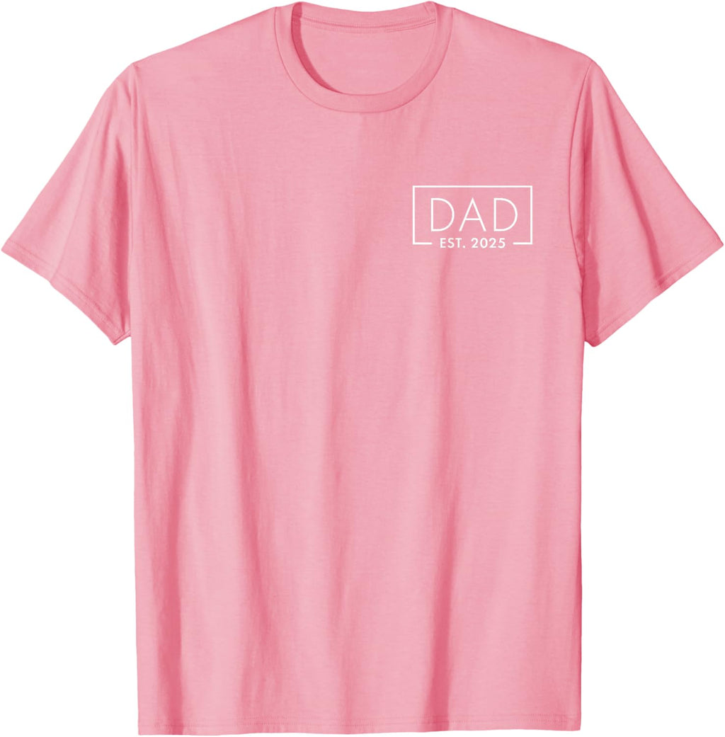 Birth Gift Co. Funny 1st Time Dad EST 2025 New Dad New First Fathers Day