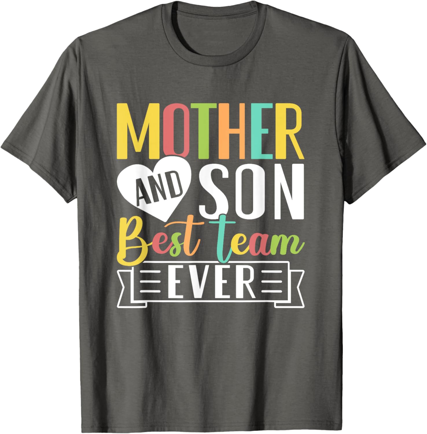 Mothers Day Mama Mom Son Love Mommy Mama Mother's Black Unisex Classic Fit Crew Neck Short Sleeve Mother Shirt