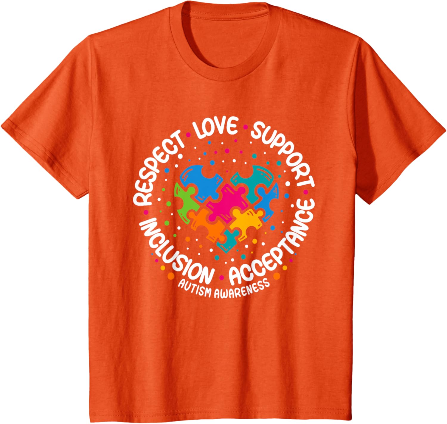 Autism Awareness Respect Love Support Blue Autism