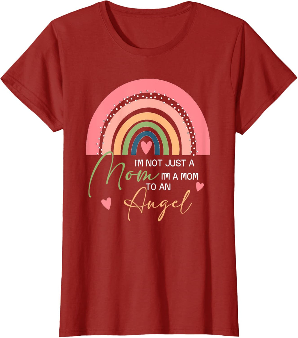 Mom Mothers Day Gifts I'm A Mom To An Angel Mama Mothers Day