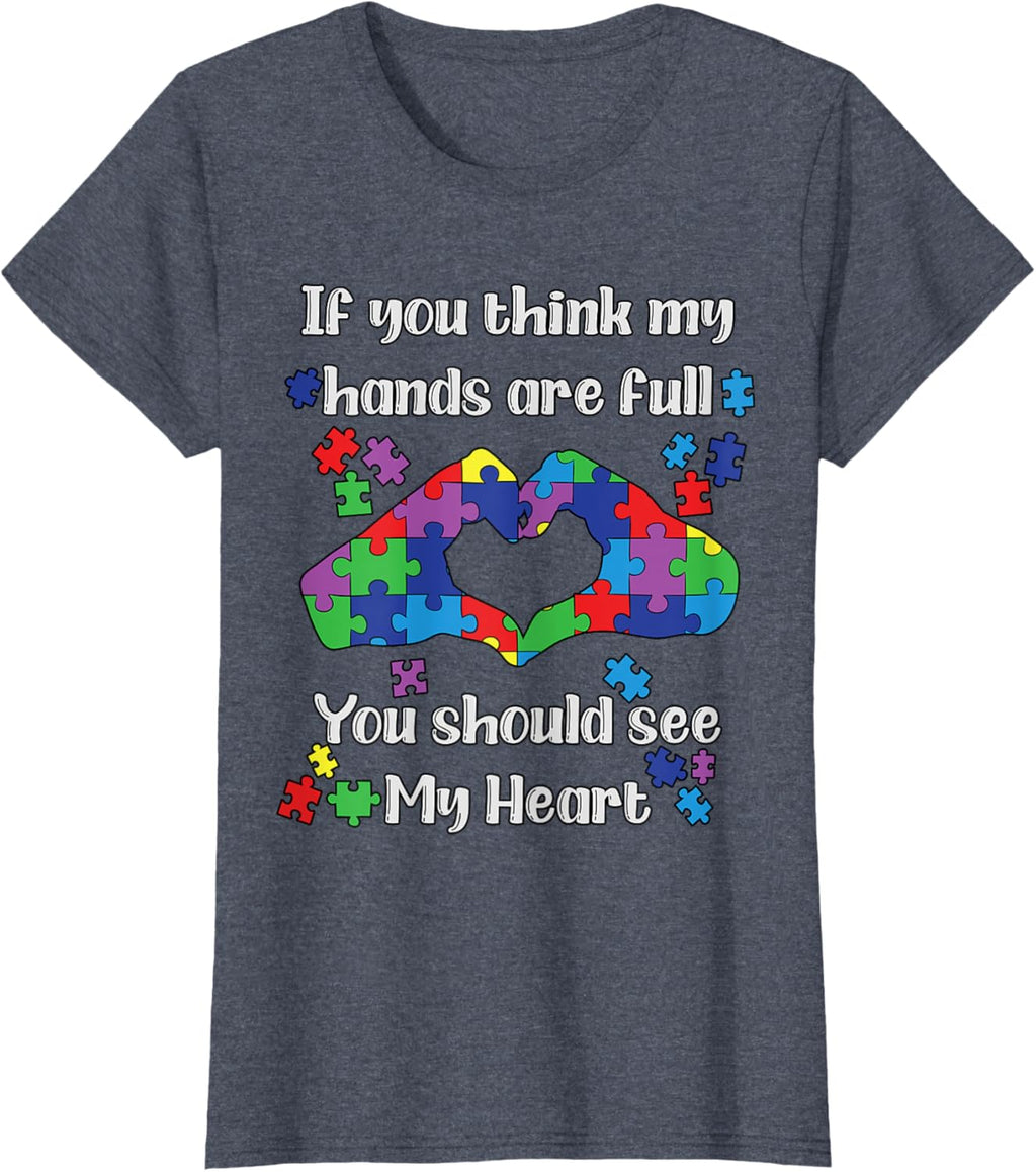 You Should See My Heart Mom Autistic Kids Autism Awareness