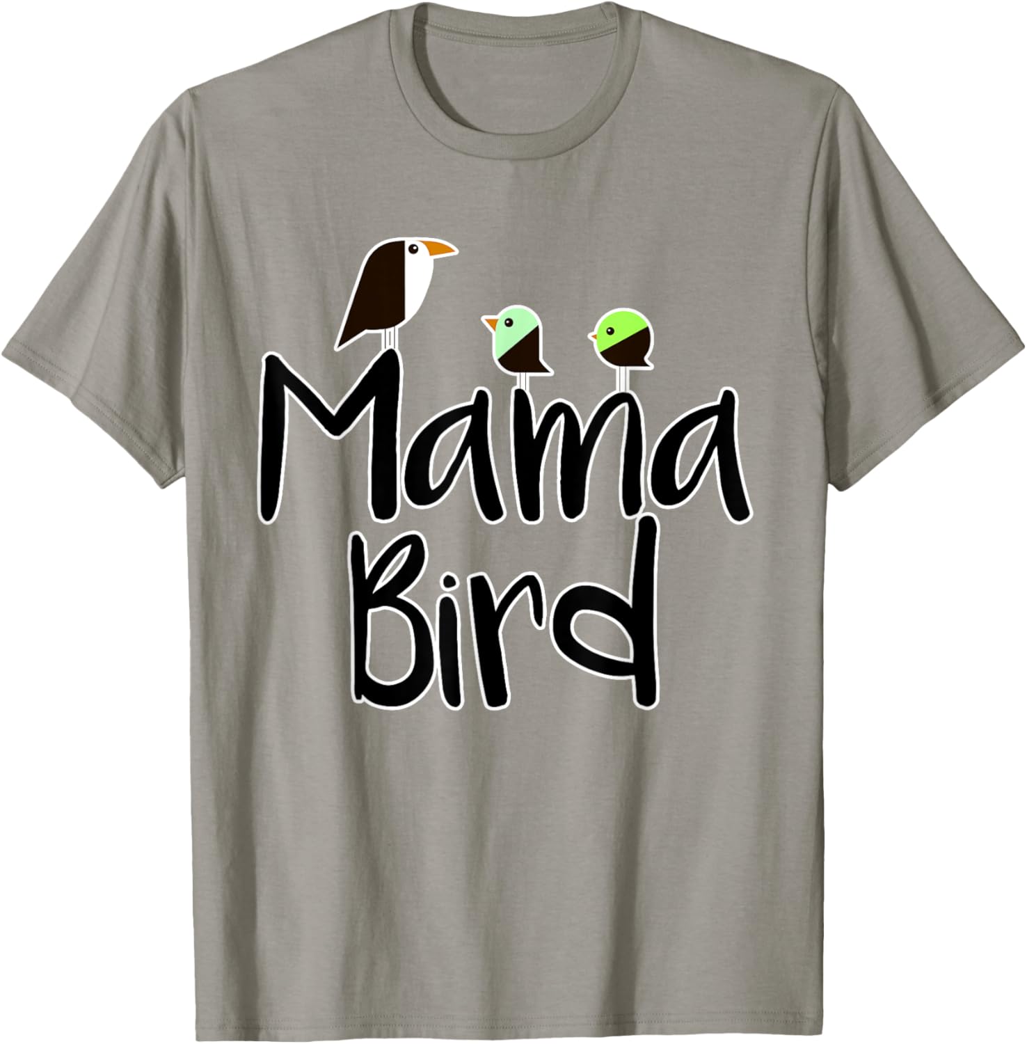 Mother's Day Mama Bird T-shirt Mom Tee