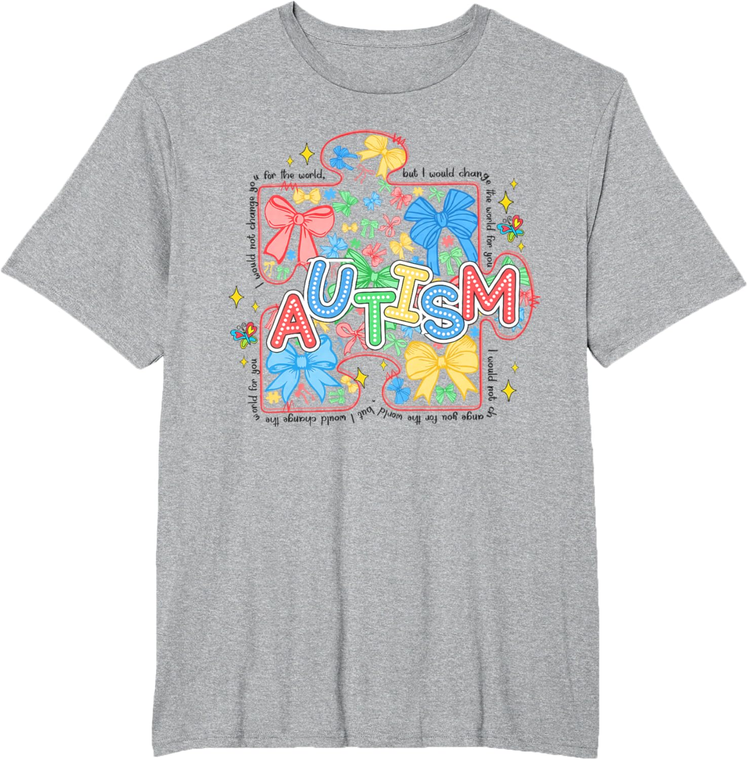 Autism Awareness Coquette Bow Autism Awareness Puzzle Piece