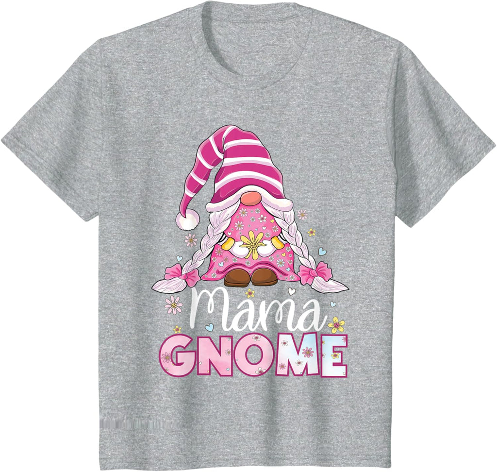 Flower For Mom Gnomies Cute Gnome Mom Happy Mother's Day